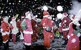 Snowy Santas